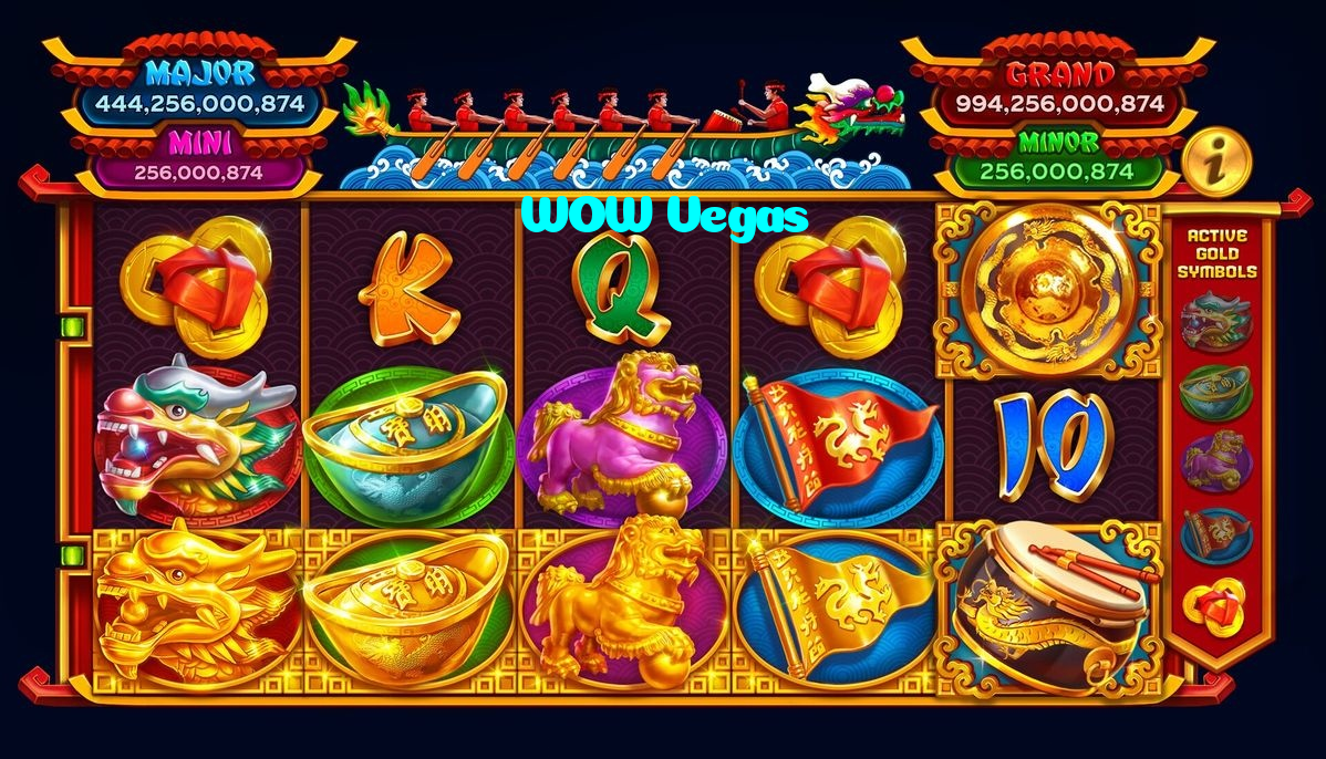 WOW Vegas casino presented on mobile device in Pakistan with slots and live games